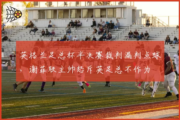 英格兰足总杯半决赛裁判漏判点球，谢菲联主帅怒斥英足总不作为